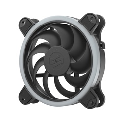 SilentiumPC 120mm Corona HP EVO ARGB ház hűtőventilátor