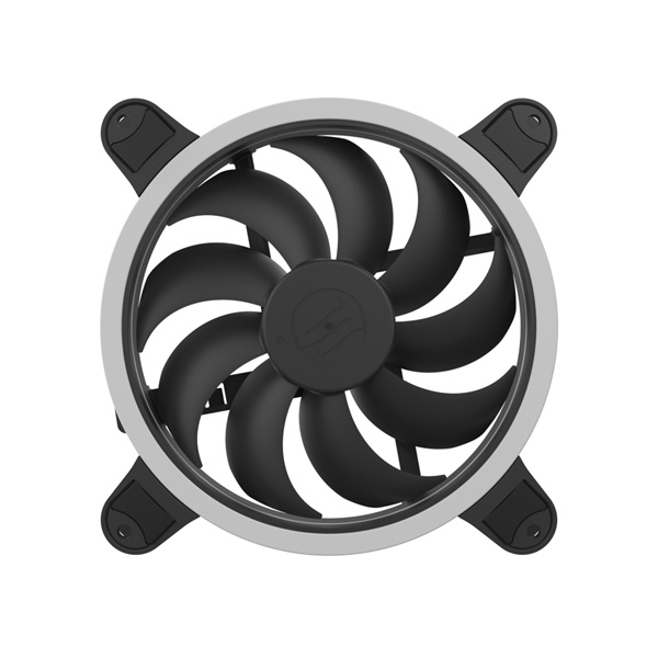 SilentiumPC 140mm Corona HP RGB 3-pack ház hűtőventilátor