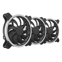 SilentiumPC 140mm Corona HP RGB 3-pack ház hűtőventilátor