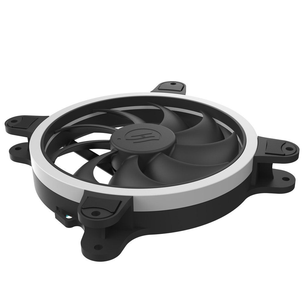 SilentiumPC 140mm Corona HP RGB 3-pack ház hűtőventilátor