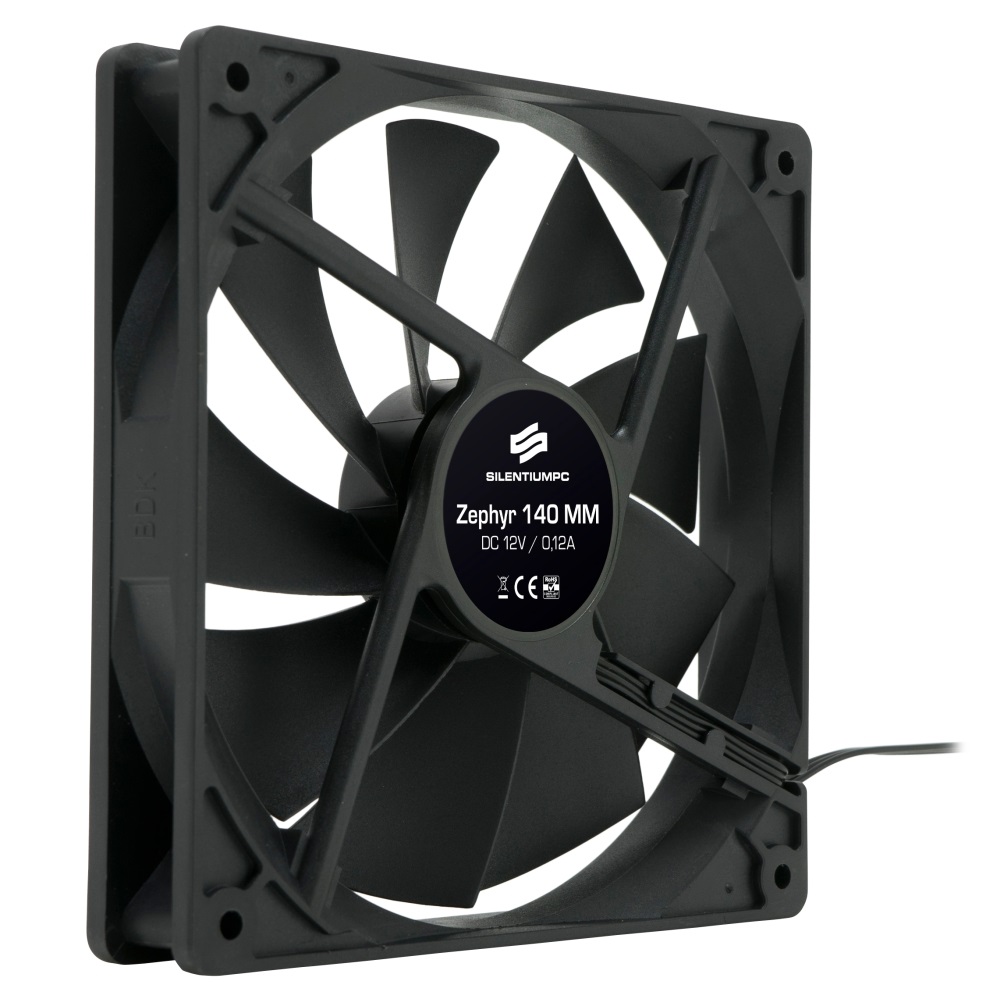 SilentiumPC 140mm Zephyr 140 ház hűtőventilátor