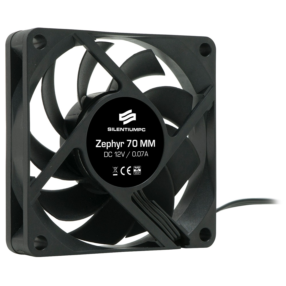 SilentiumPC 70mm Zephyr 70 ház hűtőventilátor