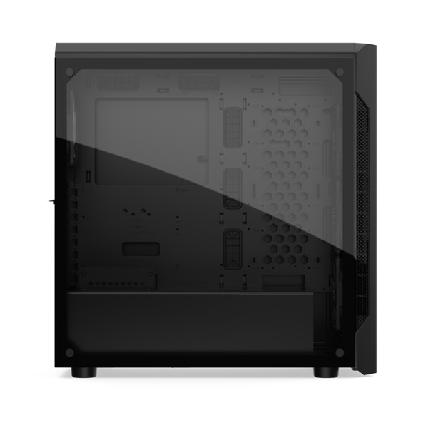 SilentiumPC Armis AR7X EVO TG ARGB Fekete (Táp nélküli) ablakos ATX ház