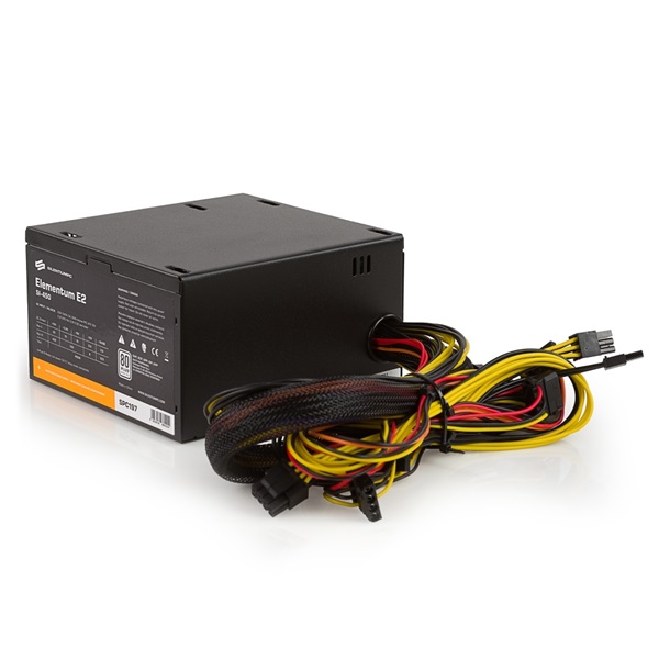 SilentiumPC Elementum E2 450W 80PLUS EU Bulk ATX tápegység