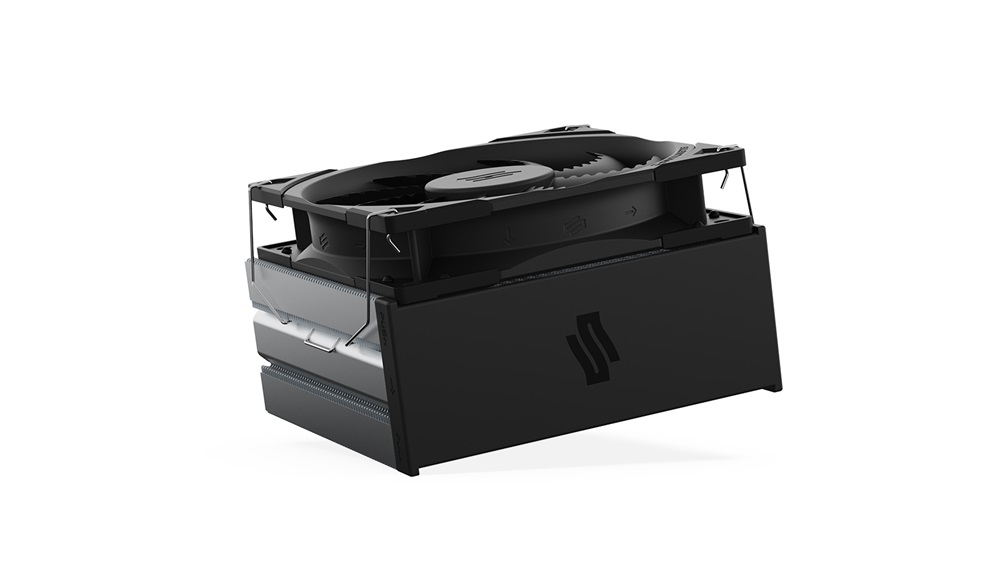 SilentiumPC Fera 5 120mm Fekete processzor hűtő