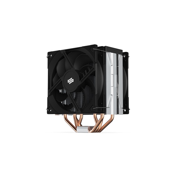 SilentiumPC Fera 5 Dual Fan 120mm Fekete processzor hűtő