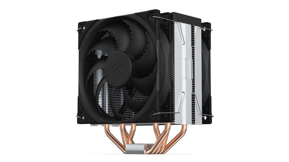 SilentiumPC Fera 5 Dual Fan 120mm Fekete processzor hűtő