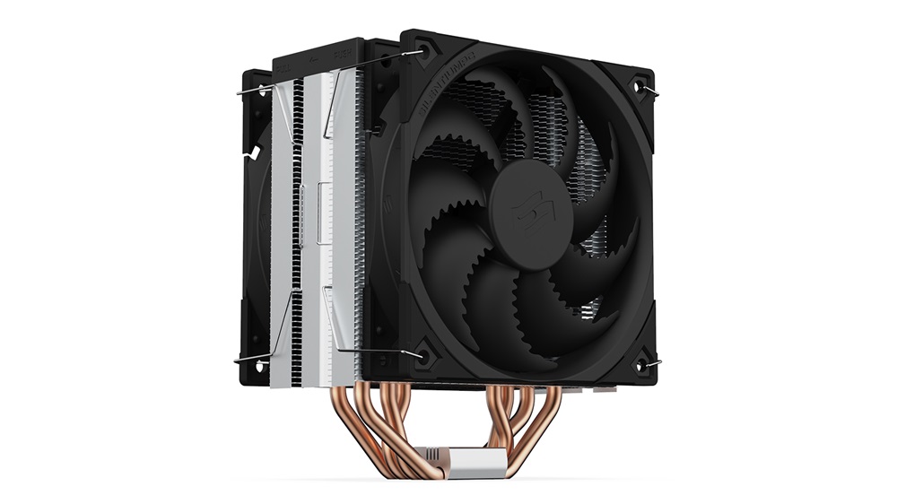 SilentiumPC Fera 5 Dual Fan 120mm Fekete processzor hűtő