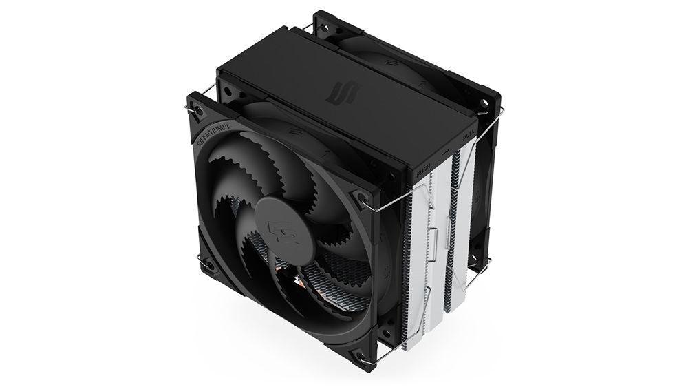 SilentiumPC Fera 5 Dual Fan 120mm Fekete processzor hűtő