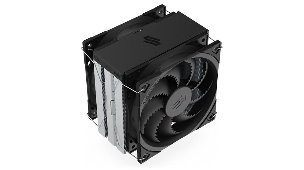 SilentiumPC Fera 5 Dual Fan 120mm Fekete processzor hűtő