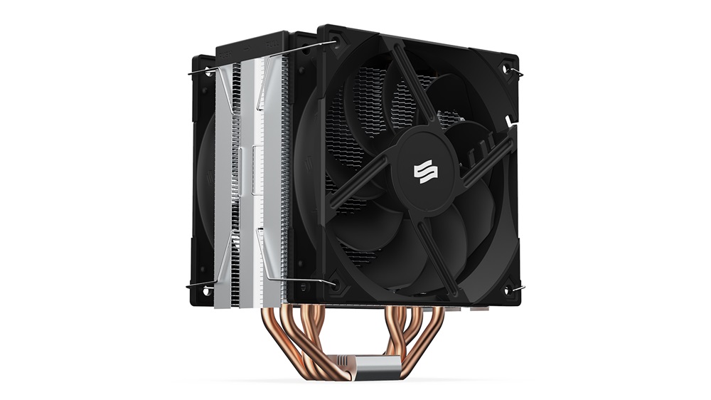 SilentiumPC Fera 5 Dual Fan 120mm Fekete processzor hűtő