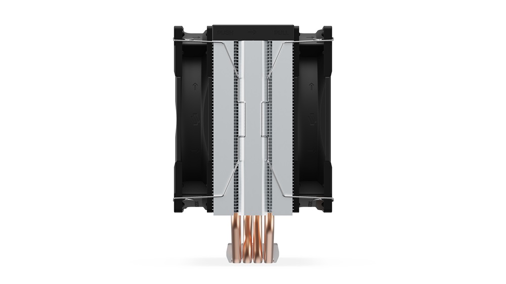 SilentiumPC Fera 5 Dual Fan 120mm Fekete processzor hűtő