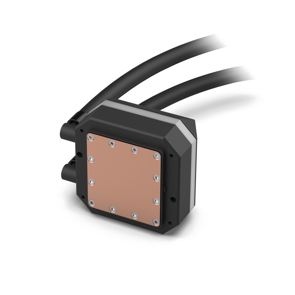 SilentiumPC Navis RGB 280 140mm Fekete vízhűtéses processzor hűtő