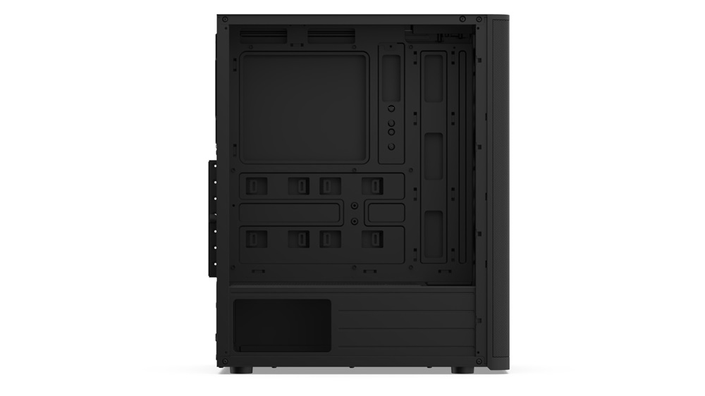 SilentiumPC Ventum VT2 EVO TG ARGB Fekete (Táp nélküli) ablakos ATX ház