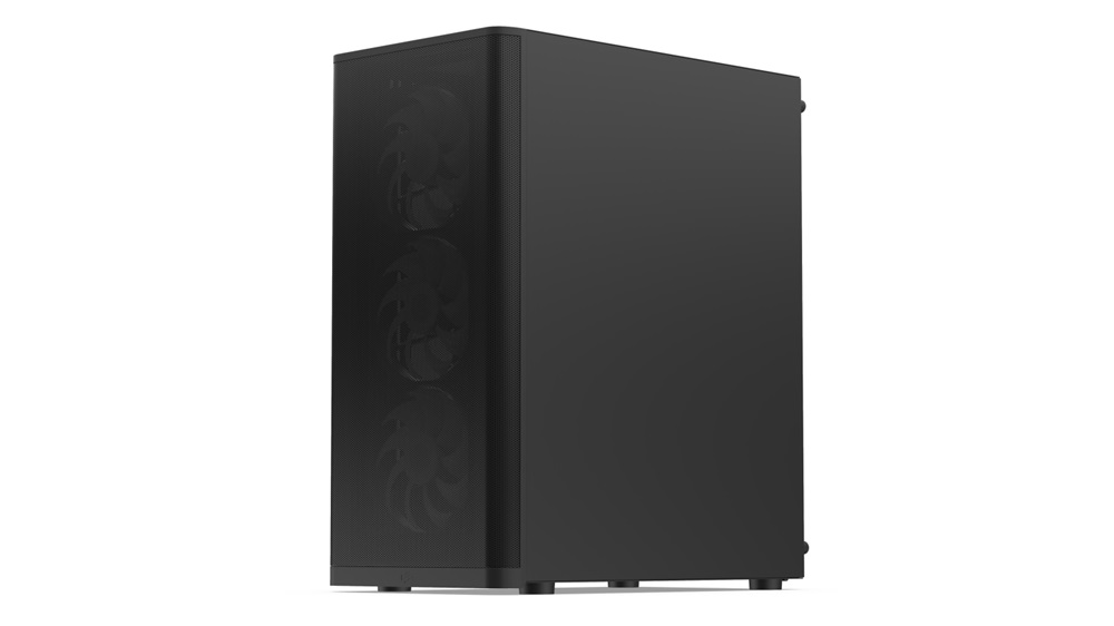 SilentiumPC Ventum VT2 EVO TG ARGB Fekete (Táp nélküli) ablakos ATX ház