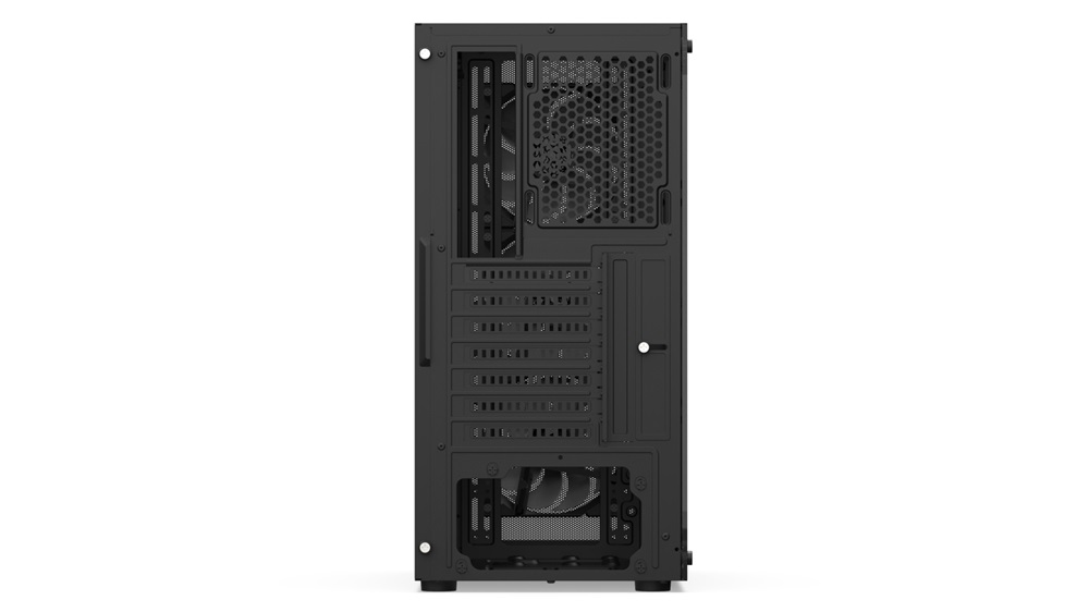 SilentiumPC Ventum VT2 EVO TG ARGB Fekete (Táp nélküli) ablakos ATX ház