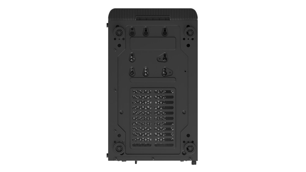 SilentiumPC Ventum VT2 EVO TG ARGB Fekete (Táp nélküli) ablakos ATX ház