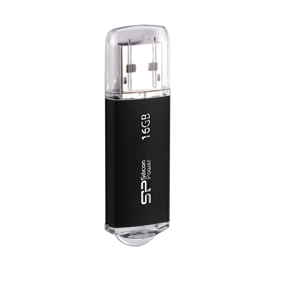Silicon Power 16GB USB 2.0 fekete Ultima II-I Flash Drive
