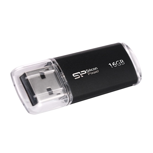 Silicon Power 16GB USB 2.0 fekete Ultima II-I Flash Drive