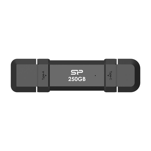 Silicon Power 250GB USB 3.2 Gen2/Type-A/Type-C fekete Marvel Xtreme DS72 Flash Drive