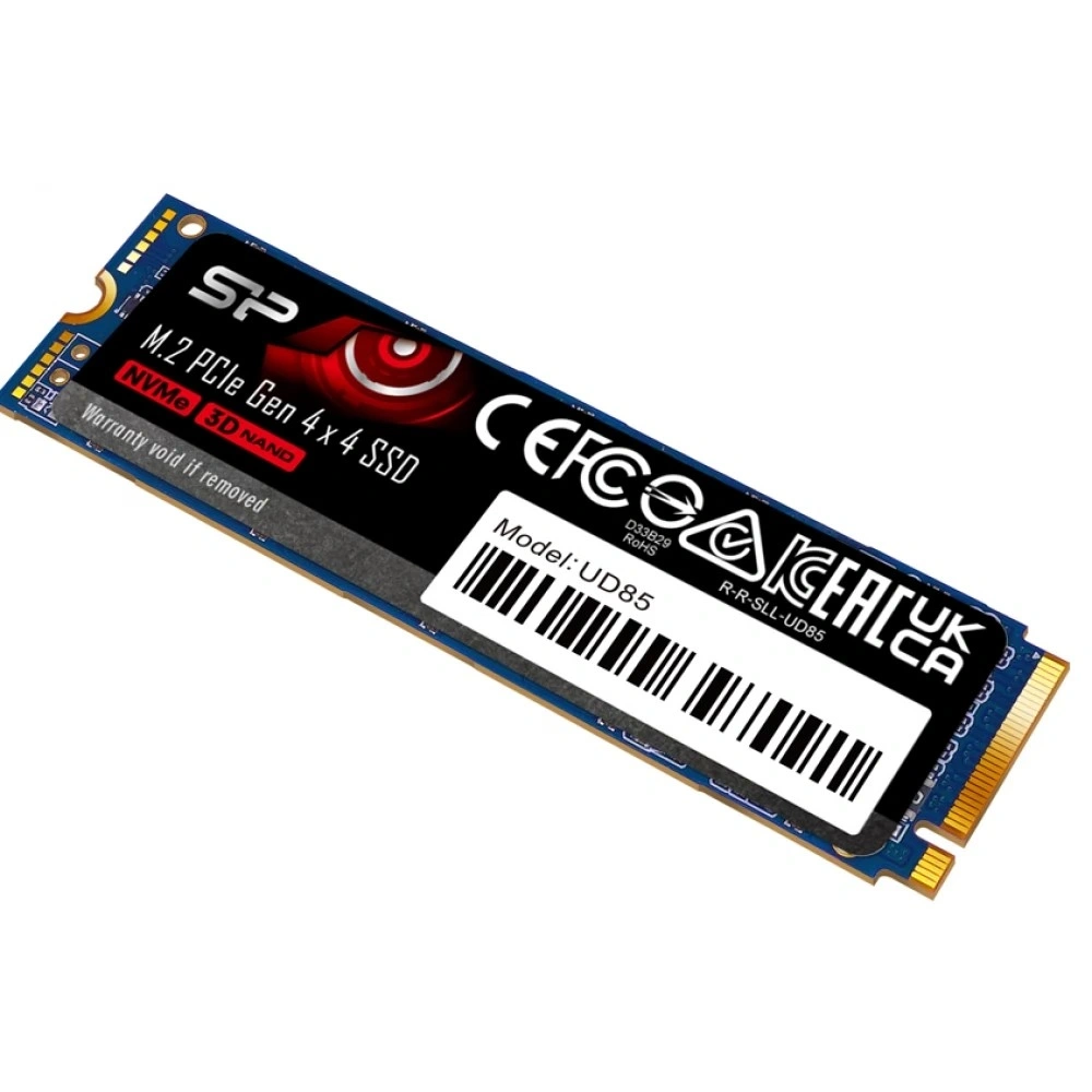 Silicon Power 2TB M.2 2280 PCIe Gen 4x4 NVMe UD85 (SP02KGBP44UD8505) kék SSD