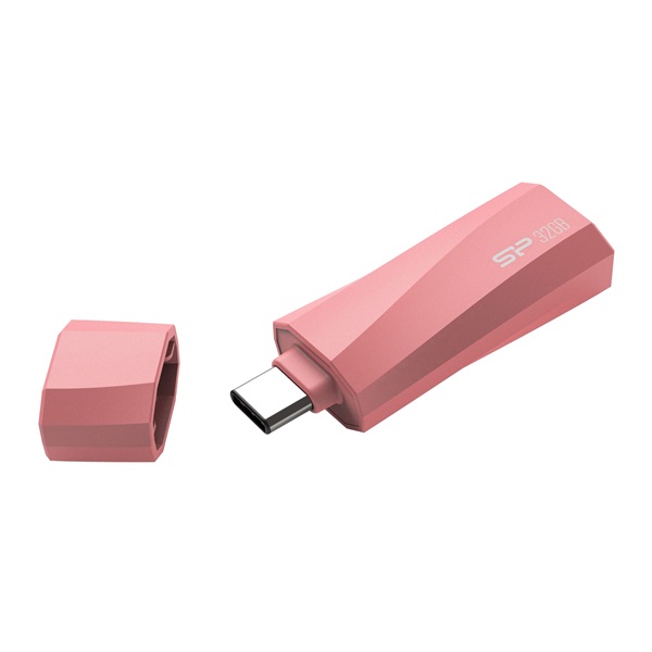 Silicon Power 32GB USB 3.2 Gen 1 C rózsaszín Mobile C07 Flash Drive