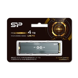 Silicon Power 4TB M.2 NVMe 2280 US75 (SP04KGBP44US75S5) SSD