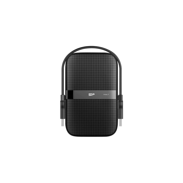 Silicon Power 4TB USB 3.2 Gen1 2,5" Armor A60 (SP040TBPHDA60S3A) fekete külső winchester