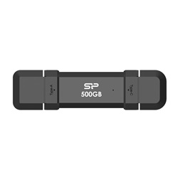 Silicon Power 500GB USB 3.2 Gen2/Type-A/Type-C fekete Marvel Xtreme DS72 Flash Drive