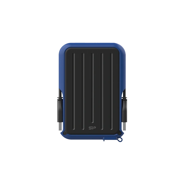 Silicon Power 5TB USB 3.2 Gen1 2,5" Armor A66 (SP050TBPHD66LS3B) fekete-kék külső winchester