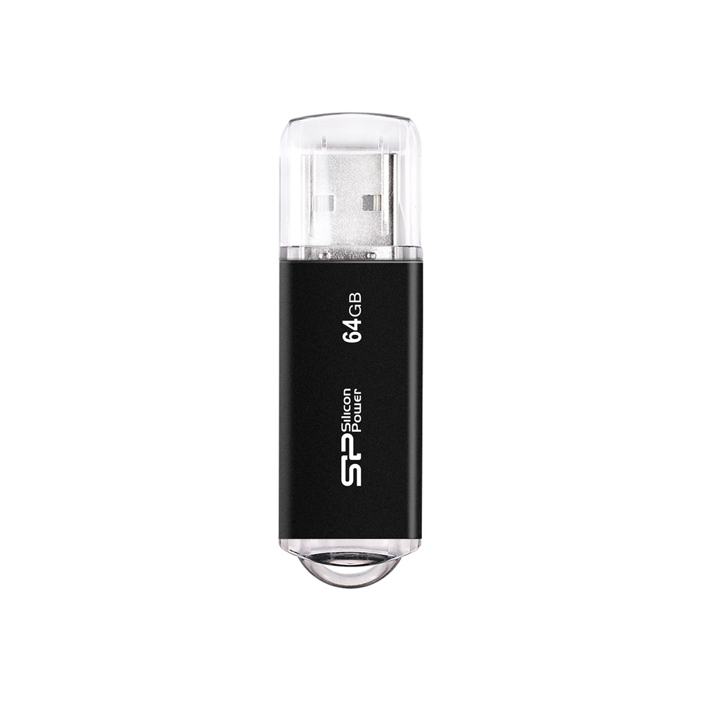 Silicon Power 64GB USB 2.0 fekete Ultima II-I Flash Drive
