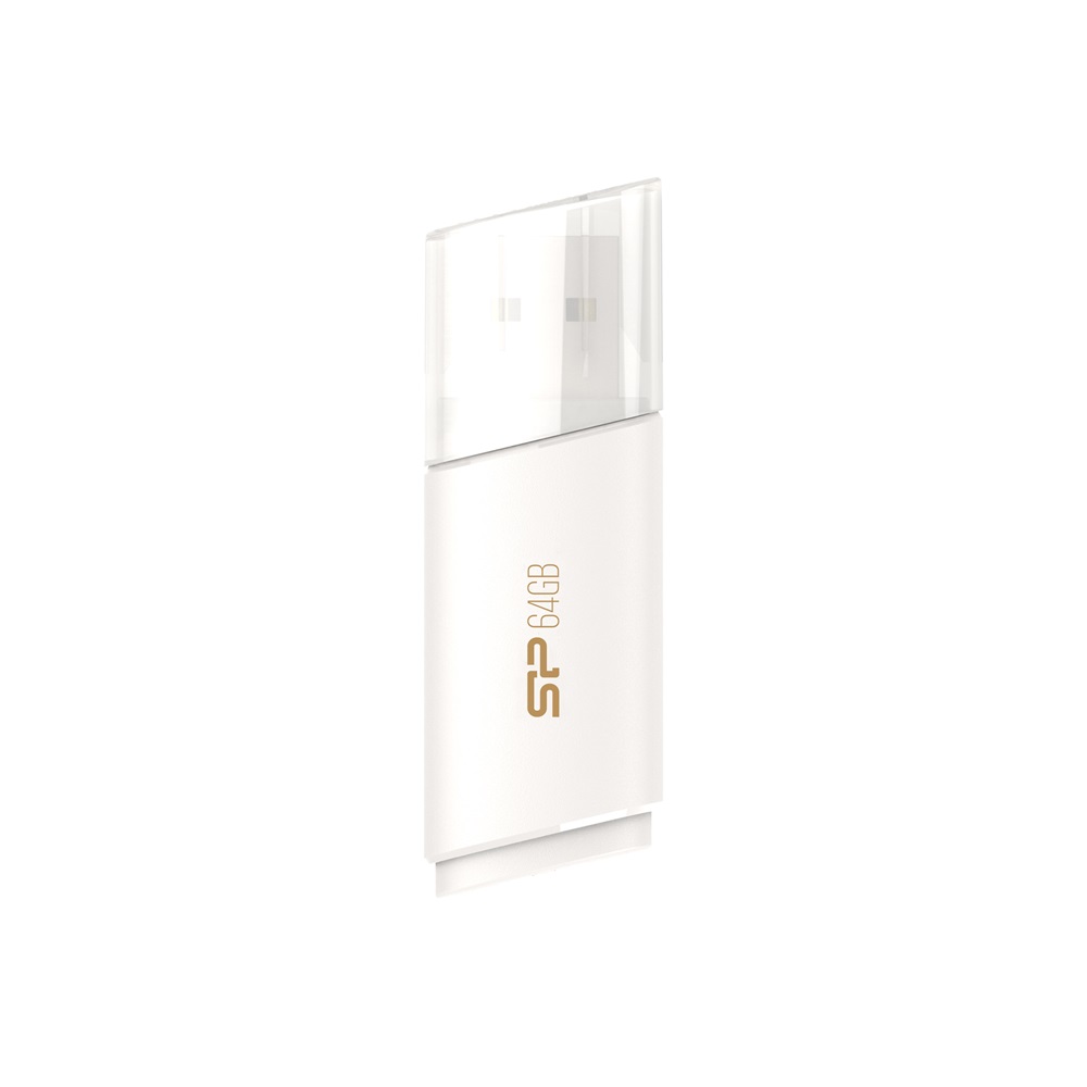 Silicon Power 64GB USB 3.2 Gen 1 A fehér Blaze B06 Flash Drive
