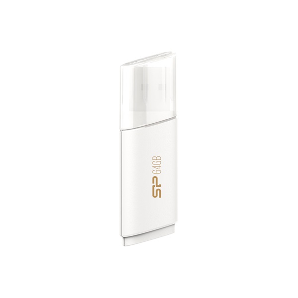 Silicon Power 64GB USB 3.2 Gen 1 A fehér Blaze B06 Flash Drive
