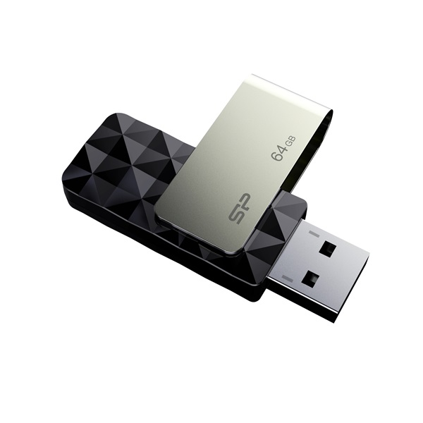 Silicon Power 64GB USB 3.2 Gen 1 A fekete Blaze B30 Flash Drive