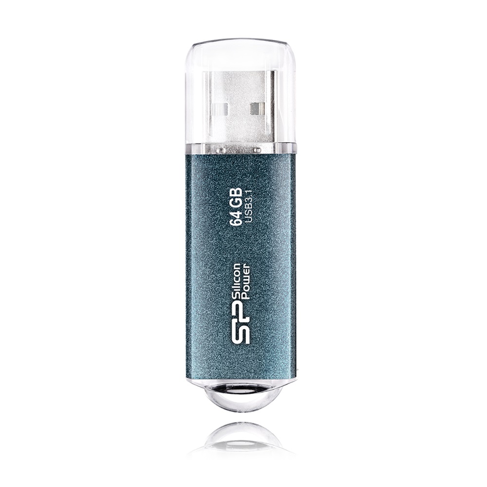 Silicon Power 64GB USB 3.2 Gen 1 A kék Marvel M01 Flash Drive