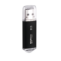 Silicon Power 8GB USB 2.0 fekete Ultima II-I Flash Drive