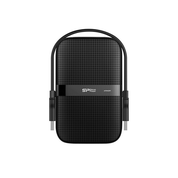 Silicon Power 5TB USB 3.2 Gen1 2,5" Armor A60 (SP050TBPHDA60S3A) fekete külső winchester