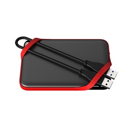Silicon Power 5TB USB 3.2 Gen1 2,5" Armor A62 (SP050TBPHD62LS3K) fekete-piros külső winchester