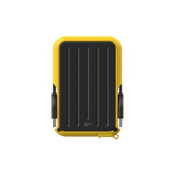 Silicon Power 4TB USB 3.2 Gen1 2,5" Armor A66 (SP040TBPHD66LS3Y) fekete-sárga külső winchester