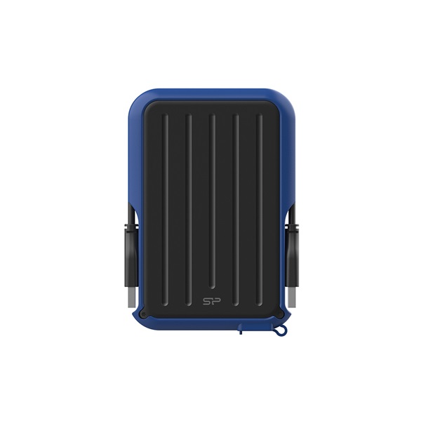 Silicon Power 2TB USB 3.2 Gen1 2,5" Armor A66 (SP020TBPHD66SS3B) fekete-kék külső winchester