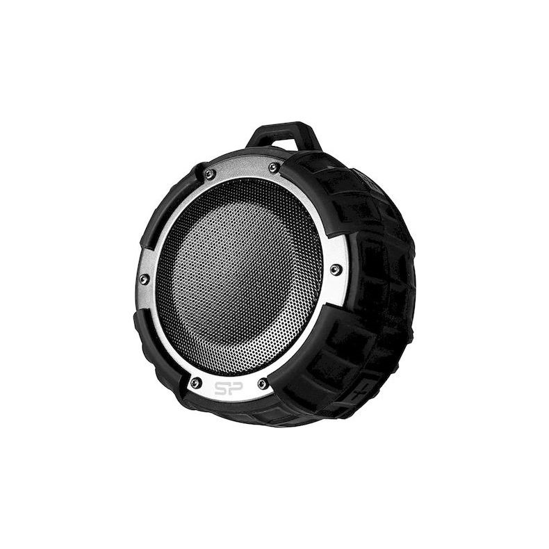 Silicon Power BS71 hordozható fekete Bluetooth hangszóró