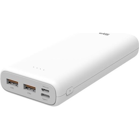 Silicon Power C20QC 20000mAh LiPo (QC3.0) fehér power bank