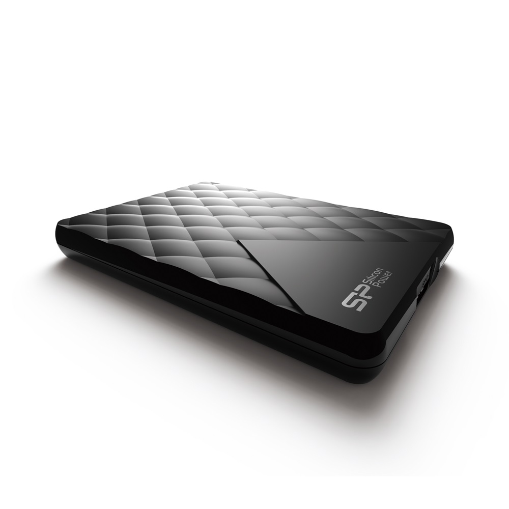 Silicon Power 2TB USB 3.2 Gen1 2,5" Diamond D06 (SP020TBPHDD06S3K) fekete külső winchester