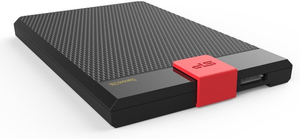 Silicon Power Diamond D30 2,5" 2TB USB3.0 ultra-slim fekete külső winchester