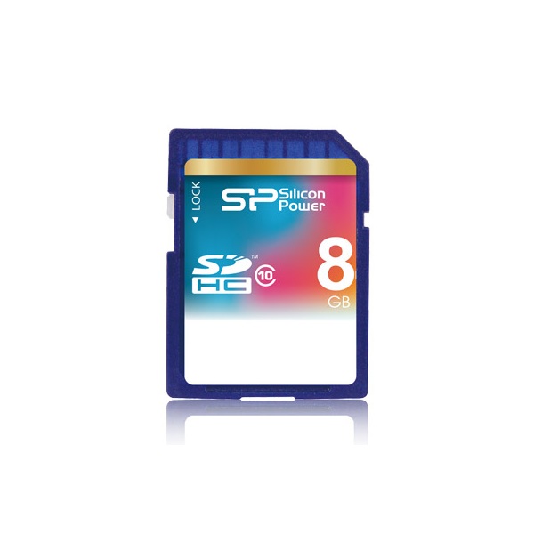 Silicon Power 8GB SD (SDHC Class 10 UHS-I U1) memóriakártya