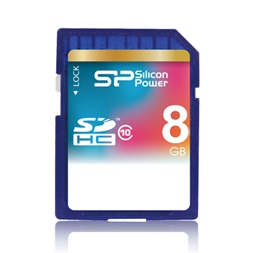 Silicon Power 8GB SD (SDHC Class 10 UHS-I U1) memóriakártya