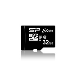 Silicon Power 32GB SD micro Elite (SDHC Class 10 UHS-I U1) memóriakártya adapterrel