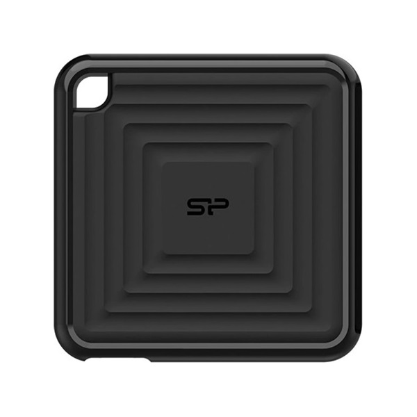 Silicon Power 256GB USB3.2 Gen2 C PC60 (SP256GBPSDPC60CK) fekete külső SSD