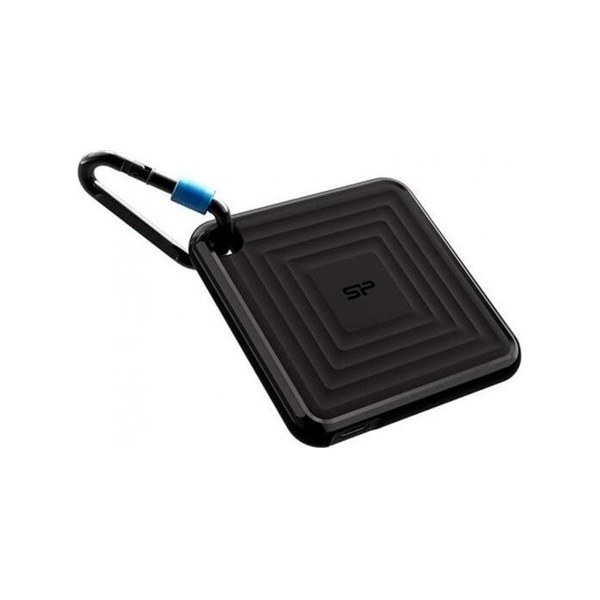 Silicon Power 256GB USB3.2 Gen2 C PC60 (SP256GBPSDPC60CK) fekete külső SSD