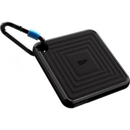 Silicon Power 256GB USB3.2 Gen2 C PC60 (SP256GBPSDPC60CK) fekete külső SSD